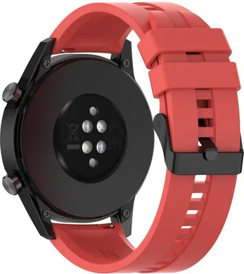 Produktbild von Ersatzarmband 22mm für Samsung Galaxy Gear S3/Gear 2 in Rot Huawei Watch GT Watch 2 Pro Ticwatch Pro Pepple Time
