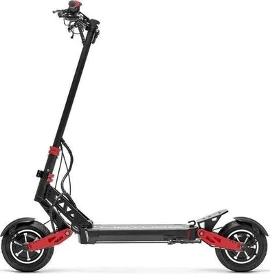 Produktbild von MOTUS PRO10 Sport, Klassischer Roller, Schwarz, Rot, 66 km/h, 150 kg, Unisex, 2 Rad/Räder
