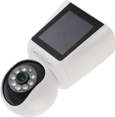 Obrázek produktu pro 3MP video dětská kamera HD 1080P Inteligentní vzdálené monitorování 2-cestný hovor vnitřní zabezpečení s obrazovkou pro péči o seniory