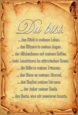 Produktbild von vianmo Holzschild 30x20 cm Du bist Glück in meinem Leben Dekoration