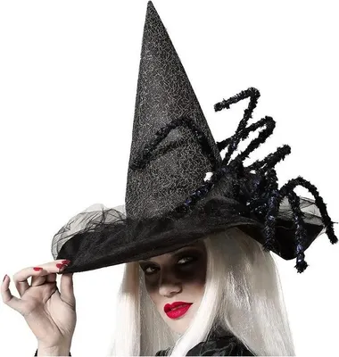 Image de Chapeau Atosa Halloween Noir Noir One Size