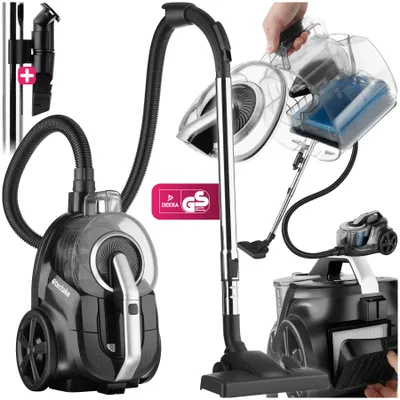 Produktbild von Staubsauger VC900, 900 W, beutellos, Hartboden und Teppich - schwarz/grau