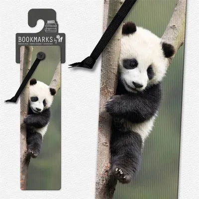Produktbild von Lesezeichen „Panda 3D“ mit Schleife