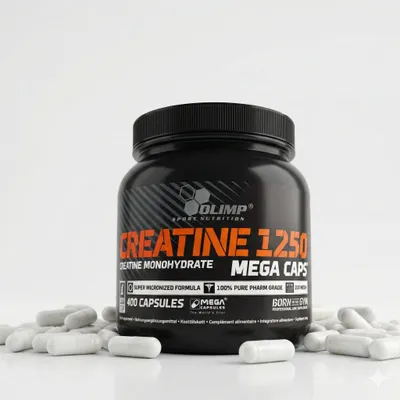 Image de Olimp Nutrition Creatine Mega Caps, Boisson sportive, Concentré, Comprimés, 1 pcs, 359 kcal, 1501 kJ