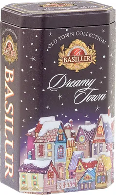 Obrázok produktu pre BASILUR Čierny čaj Ceylon s prídavkom kvetov ibišteku, nechtíkov a arómy čokoládovej zmrzliny, 75 g