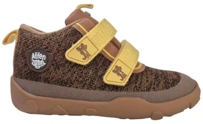 Produktbild von Affenzahn Übergangsschuh Knit Happy Barfußschuhe Braun : 23