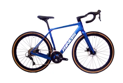Zdjęcie produktu dla Rinos Carbon Gravel Bike Sandman1.0 Shimano R3000 Blue 58 cm