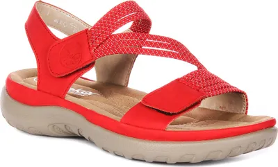 Produktbild von Rieker 64870-33 In Rot für Damen – 8 UK - 42 EU - 10 US / Red