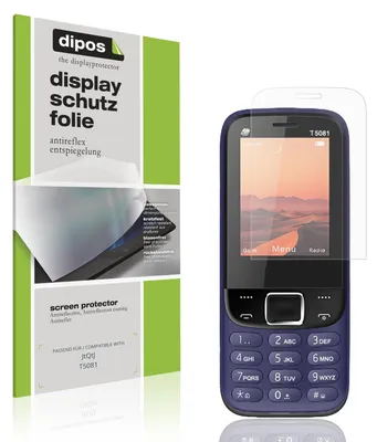 Produktbild von 4x Schutzfolie für JtQtJ T5081 matt Displayschutzfolie Folie Display Schutz dipos