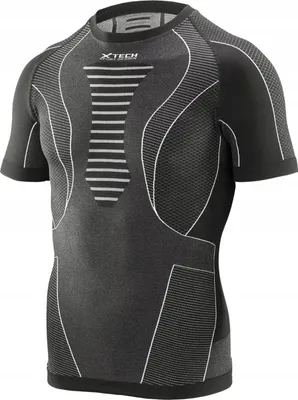 Zdjęcie produktu dla Koszulka Sportowa Bieganie Rower Spyder Xxl/Xxxl (Czarna)