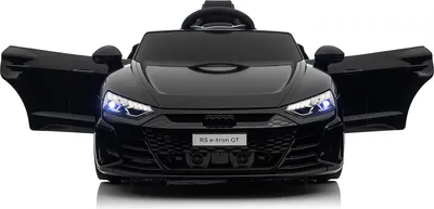 Produktbild von Audi RS e-tron GT Kinderauto Kinder Elektroauto 12V mit Musik,breitem Sitz, verstellbarem Sicherheitsgurt Schwarz