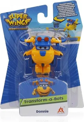 Produktbild von Super Wings Transform-a-Bots Build-It Donnie