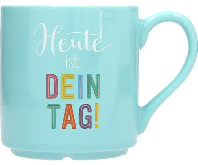 Image de Tasse préférée, tasse à anse avec message, 300 ml - C'est ton jour