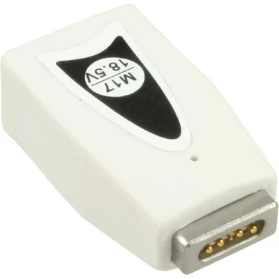 Produktbild von InLine® Wechselstecker M17 (18.5V), für Apple, für Universal Netzteil, 90W/120W, weiß