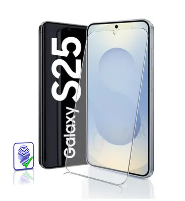 Produktbild von Für Samsung Galaxy S25 5G - Panzerglas - Vollkleber! Panzerfolie Schutzglasfolie Displayschutzglas Echt Glas Schutz Folie Display Glasfolie 9H