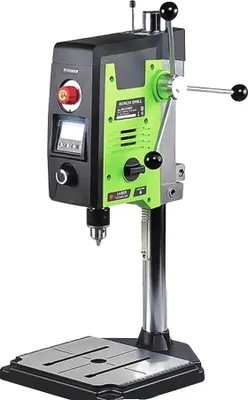Produktbild von Mini-Bench-Bohrmaschine, 800W Leistung, stufenlose Geschwindigkeitsregelung, BG-518801 (800 W), EU