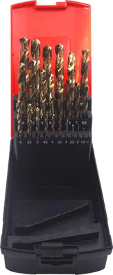 Produktbild von PAULIMOT HSS-Co5 Spiralbohrer-Set 25-tlg. nach DIN 338 in RoseBox