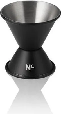 Produktbild von Jigger Nocturn, 2/4 cl, Ø 4,5 cm, Höhe 6 cm, schwarz matt, Chromnickelstahl 18/10