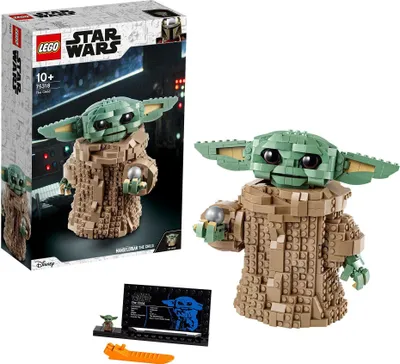 Produktbild von LEGO 75318 Star Wars: The Mandalorian Das Kind, große Baby-Yoda-Figur zum Bauen und Sammeln für Fans ab 10 Jahren, tolle Zimmer-Deko für Fans, Geschenkidee für Kinder und Erwachsene
