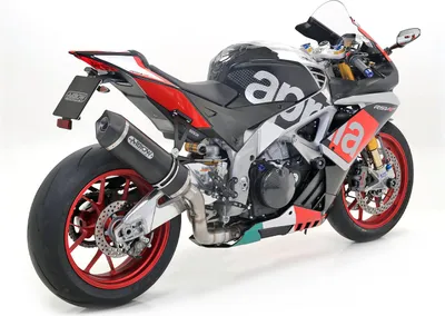 Produktbild von ARROW Auspuff RACE TECH für Aprilia RSV4 / V4R / RSV4RF / Tuono V4 aus Aluminium, schwarz