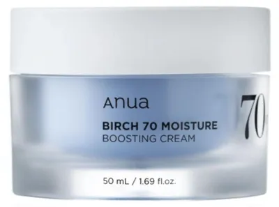 ANUA Birch 70 Moisture Boosting Cream – hydratační krém se 70% březovou mízou 50 ml – obrázek 1