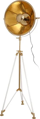 Produktbild von Stehlampe Bowie 100 Beige / Gold / Weiß (1/2)