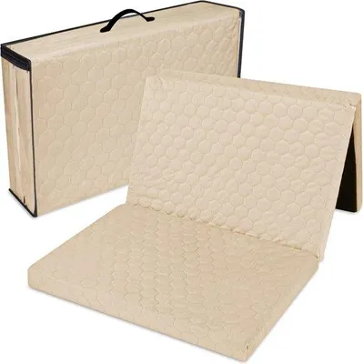 Immagine prodotto di Materasso gonfiabile per lettino 60x120 cm, beige, imbottito