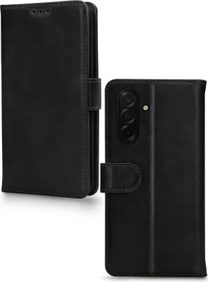 Image de Étui Mobilize Premium Gelly pour Samsung Galaxy A26 - Étui à rabat et porte-monnaie - Noir