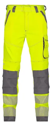 Produktbild von Dassy Warnschutz Bundhose ARUBA PESCOSPA76 201063 STANDARD Gr. 53 neongelb/zementgrau