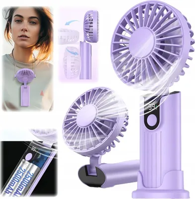 Immagine prodotto di Ventilatore USB Silenzioso mini ventilatore da tavolo portatile 5000mAh TOPK K38