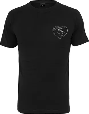Image de Mr. Tee Ladies World Love Tee noir - S