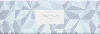 Image de CARAN D'ACHE NM0849.125 CARAN D'ACHE Stylo à bille à bouton-poussoir 849 ALPINE FROST, blanc