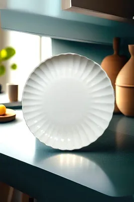 Produktbild von Hermia Concept, Hochwertiges Dessertteller-Set (6 Stück) aus 100% Porzellan, 21 cm