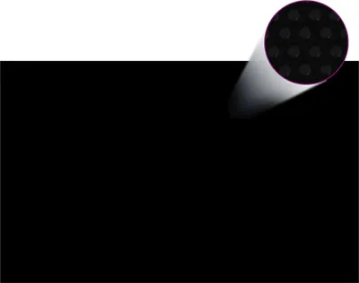 Produktbild von Poolabdeckung Schwarz 260x160 cm PE