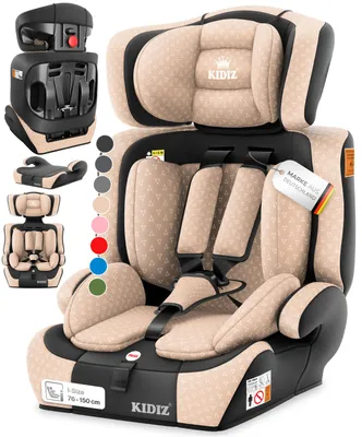 Produktbild von KIDIZ® Autokindersitz Kinderautositz 9-36kg Gruppe 1/2/3, universal, ECE R129/03, 6 Farben