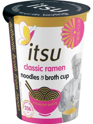 Zdjęcie produktu dla Itu Classic Ramen Noodles & Broth Cup 64g – Szybka zupa azjatycka