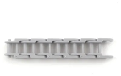 Produktbild von LEGO® Technic Kettenglieder Hellgrau für Bagger und Raupe - 3711 NEU! Menge 1000x