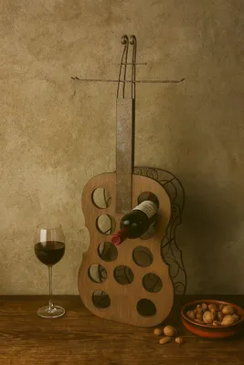 Produktbild von Stand-Flaschenregal Musikinstrument