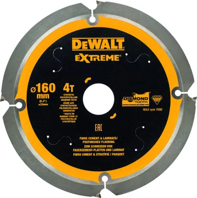 Image de DEWALT Kreissaegeblatt PCD 160/20mm 4Z