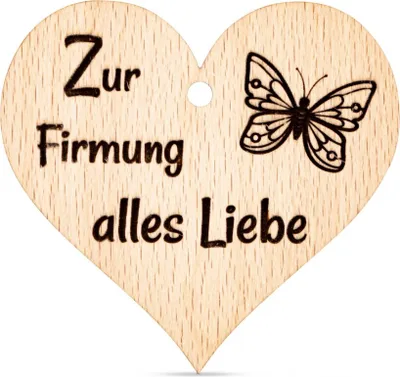 Produktbild von Anhänger Zur Firmung alles Liebe
