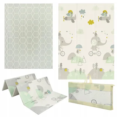 Obrázek produktu pro Primabobo skládací pěnová podložka XPE 120 × 180 × 1 cm, oboustranná, voděodolná
