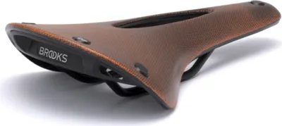 Immagine prodotto di Sella da bicicletta Brooks C17 Carved Cambium da uomo, arancione