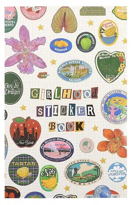 Stickerbuch, ästhetische Retro-Sticker, 55 Seiten, über 1000 Motive