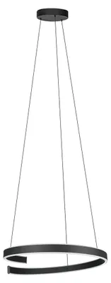 Image de ANDABAIA-Z Suspension Lampe à suspendre Lampe à suspendre - H154 x Ø60 cm - noir - 42,5W incl. - IP20