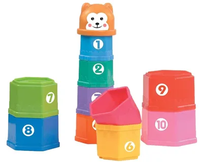 Produktbild von Spielzeug Mehrfarbig M Sortier Stapelspielzeug Spielzeug ab 1 Jahren