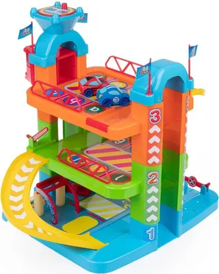Produktbild von Teamsterz Tiny Garage + 1 Auto