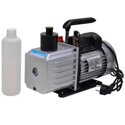 Image de vidaXL Pompe à vide 100 L/min Manomètre de distribution à 4 voies Climatiseurs