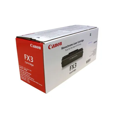 Produktbild von Canon FX-3 Tonerkartusche 1 Stück(e) Original Schwarz
