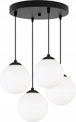 Produktbild von LED Deckenleuchte Kugel Schwarz 15 cm – Moderner Plafond im minimalistischen Design