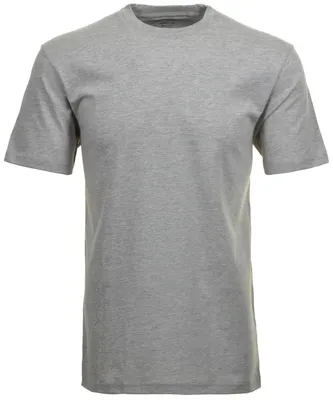 Ragman H-T-Shirt T-Shirt Doppelpack rundhals in grau
